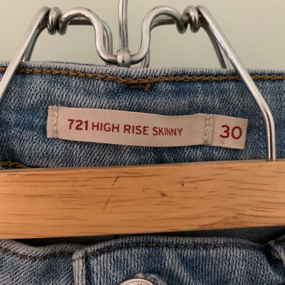 Skinny High Rise Jeans Levi’s - Picture 3 of 4